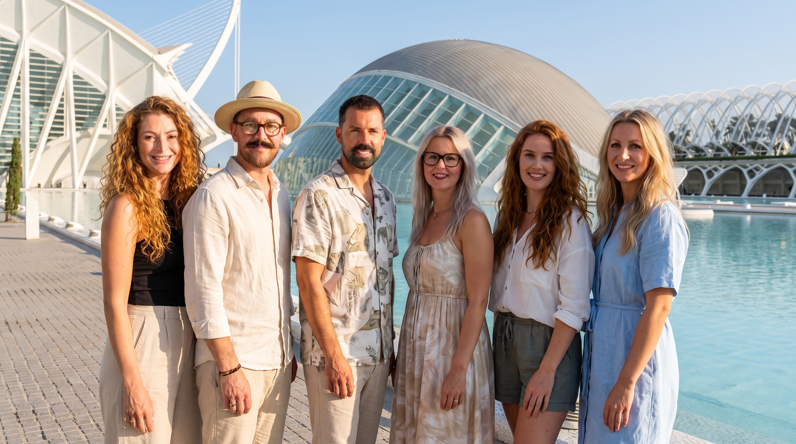 Groepsfoto composite Valencia